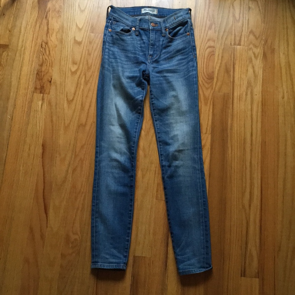 Madewell High Riser Skinny Jeans